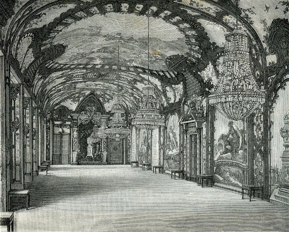 Mantova Palazzo Ducale Refettorio o Galleria dei Fiumi