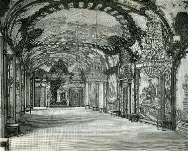 Mantova Palazzo Ducale Refettorio o Galleria dei Fiumi