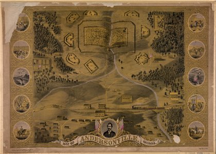 Map of Andersonville, Georgia LCCN2003674764