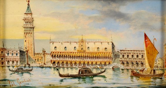 Marco Grubacs Panorama Venezia. Free illustration for personal and commercial use.