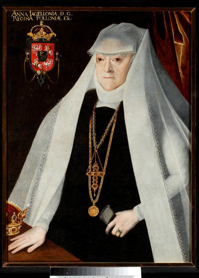 Marcin Kober - Portrait of Anna Jagiellon (1523–1596), queen of Poland - MP 5323 - National Museum in Warsaw