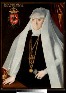 Marcin Kober - Portrait of Anna Jagiellon (1523–1596), queen of Poland - MP 5323 - National Museum in Warsaw