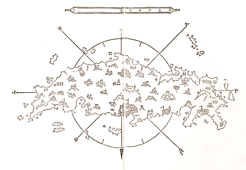 Map of Crete - Sonetti Bartolommeo Dalli - 1485