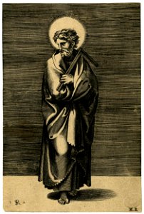 Marco da Ravenna - After - Christ and Apostles, H,7.43