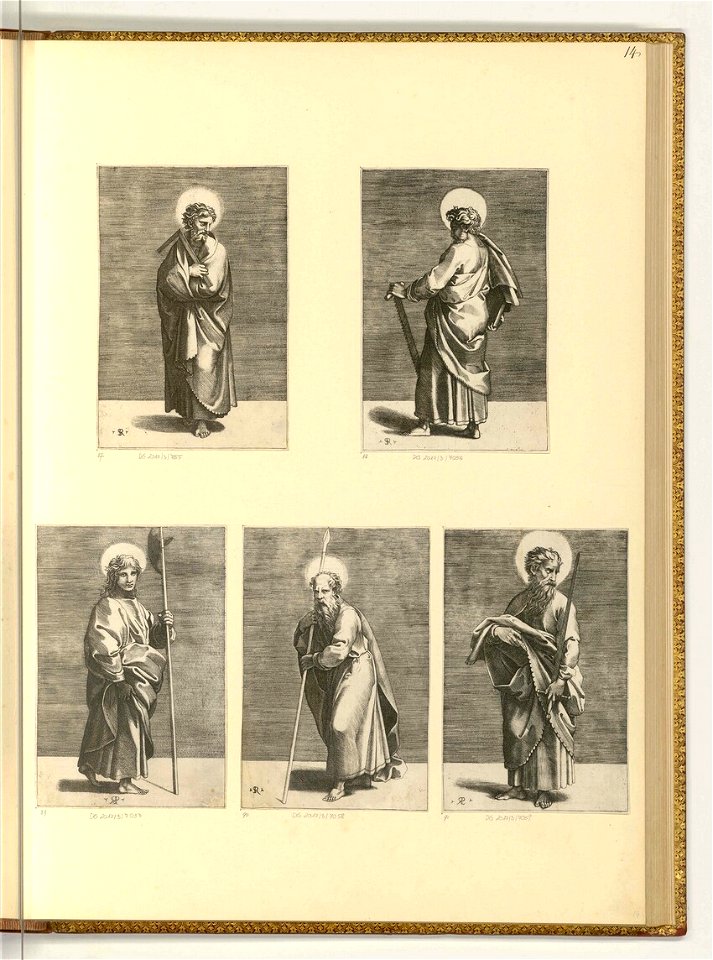 Marco Dente - Thomas, Simon, Judas Thaddäus, Matthias, Heiliger Paulus, ItI2114