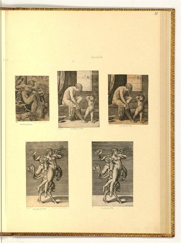 Marco Dente - Mythologische Darstellungen, ItI2131