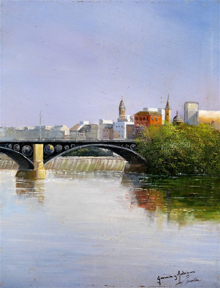 Manuel Garcia y Rodriguez Bridge in Sevilla