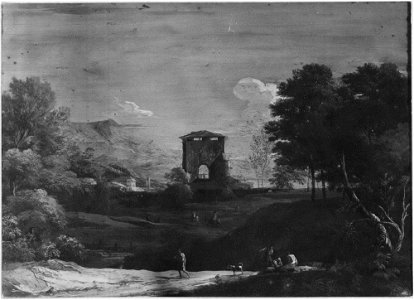 Marco Ricci (Belluno 1676-Venice 1730) - Landscape with a Farm Building at the Centre - RCIN 400574 - Royal Collection