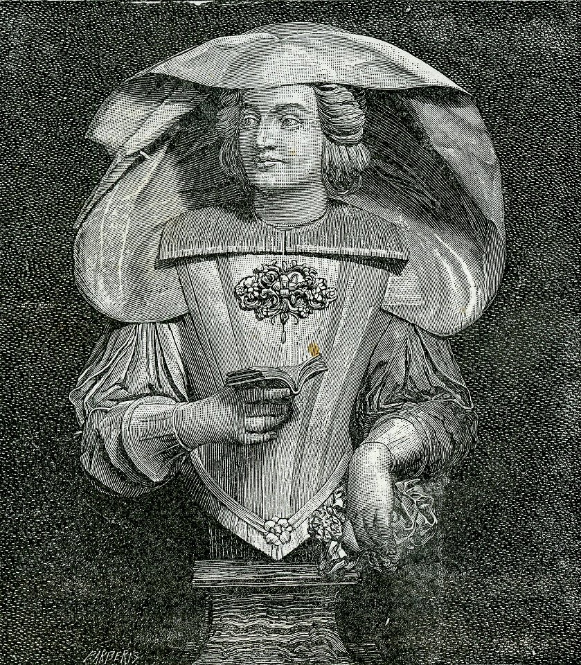 Mantova Palazzo Ducale Pinacoteca busto di donna