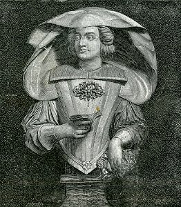 Mantova Palazzo Ducale Pinacoteca busto di donna