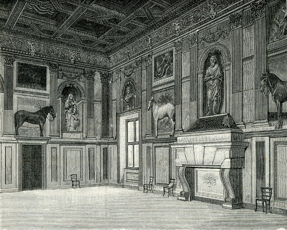 Mantova Palazzo del Tè sala dei Cavalli