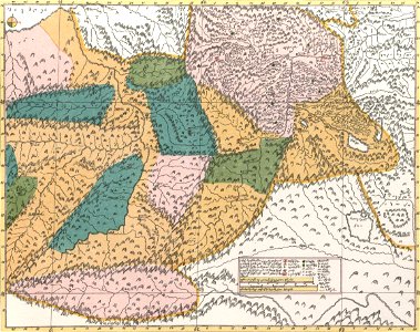 Map of Georgia by Prince Vakhushti Bagrationi.40