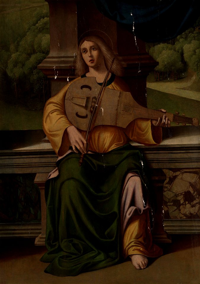 Marco Palmezzano - Saint Cecilia - 1959.75.1 - Yale University Art Gallery