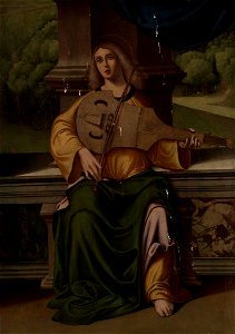 Marco Palmezzano - Saint Cecilia - 1959.75.1 - Yale University Art Gallery