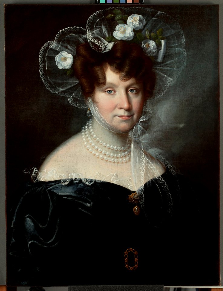 Marcin Jabłoński - Portrait of Melania Sobańska - MP 4234 - National Museum in Warsaw