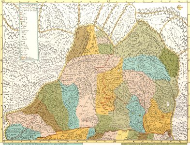 Map of Georgia by Prince Vakhushti Bagrationi.17
