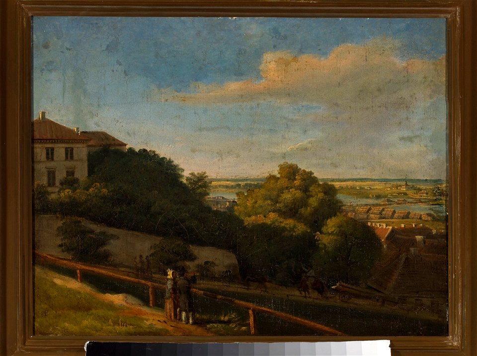 Marcin Zaleski - Oboźna Street in Warsaw - MP 4911 MNW - National Museum in Warsaw