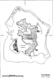 Map of Borabora