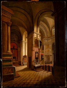 Marcin Zaleski - Church interior - 183644 MNW - National Museum in Warsaw