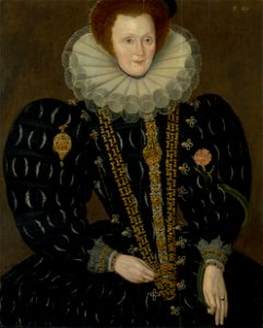Marcus Gheeraerts the Younger - A Woman Called Lady Elizabeth Knightley - Google Art Project