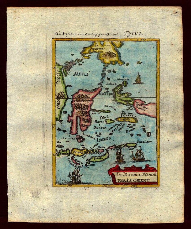 Map of eastern Indonesia, 1719