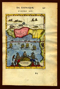 Map of Guinea, 1683
