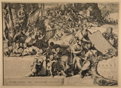 Marcyjan Daminik Vałovič. Марцыян Дамінік Валовіч (R. Hooghe, 1685)