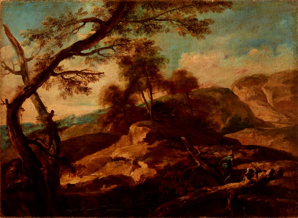 Marco Ricci - Landscape - MNK XII-A-107 - National Museum Kraków