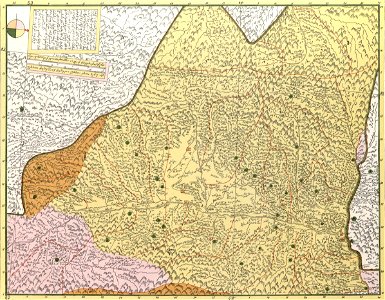 Map of Georgia by Prince Vakhushti Bagrationi.15