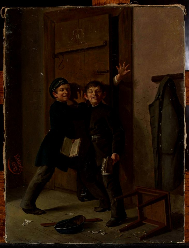 Marcin Kasiewicz - Students’ pranks - MP 2321 MNW - National Museum in Warsaw