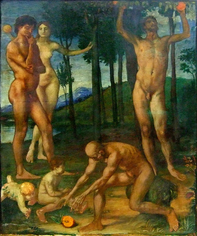 Die Lebensalter (Orangenbild) (1877-78)