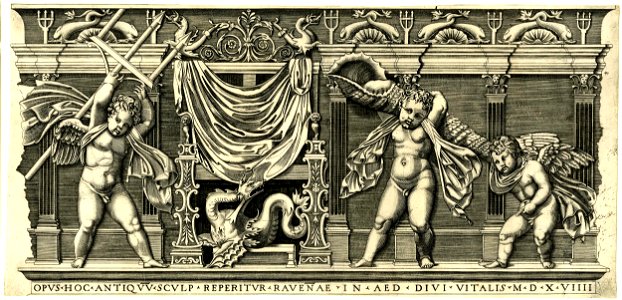 Marco da Ravenna - Ancient Bas-Reliefs, 1929,0731.2