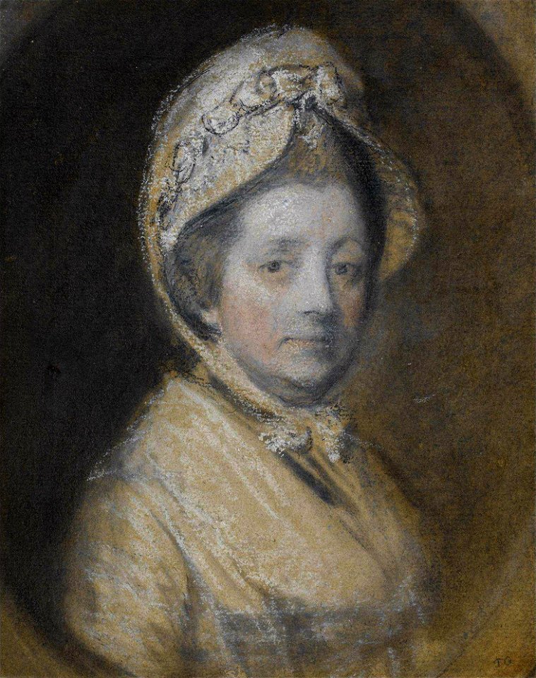 Margaret Burr (1728-1797), Mrs Thomas Gainsborough by Thomas Gainsborough