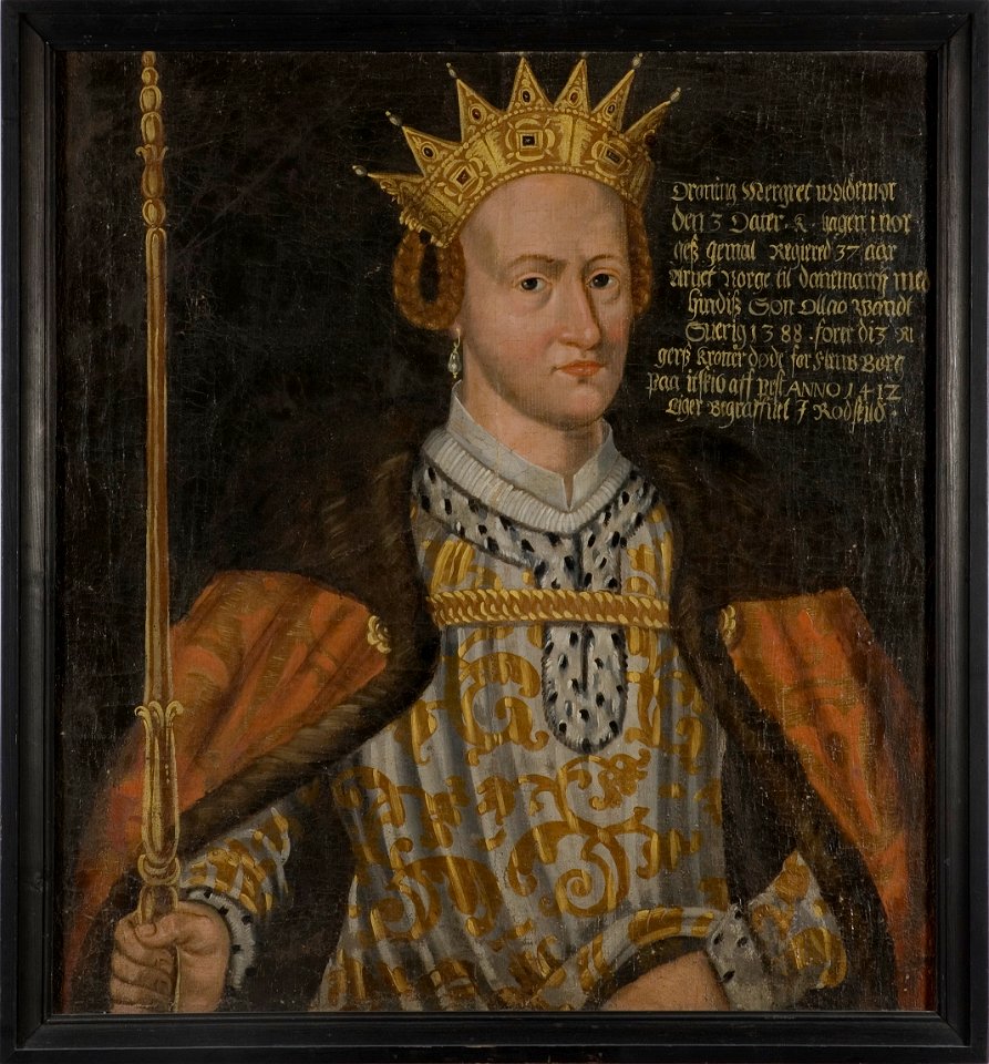 Margareta, 1353-1412, drottning av Danmark, Norge och Sverige - Nationalmuseum - 15800
