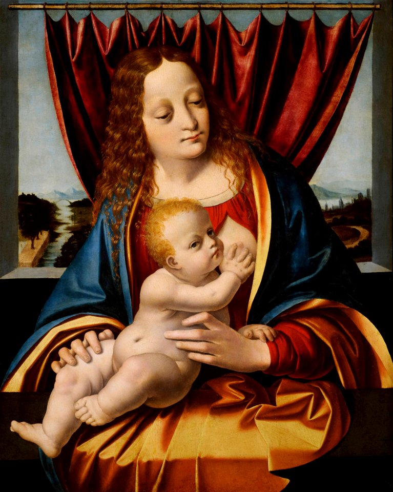 Marco d' Oggiono - Madonna and Child - Google Art Project