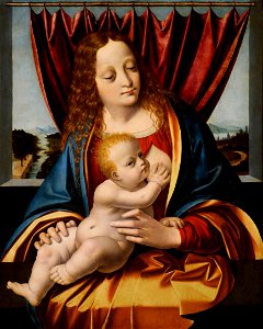Marco d' Oggiono - Madonna and Child - Google Art Project