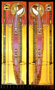 Margaret MacDonald - Embroidered Panels 1902