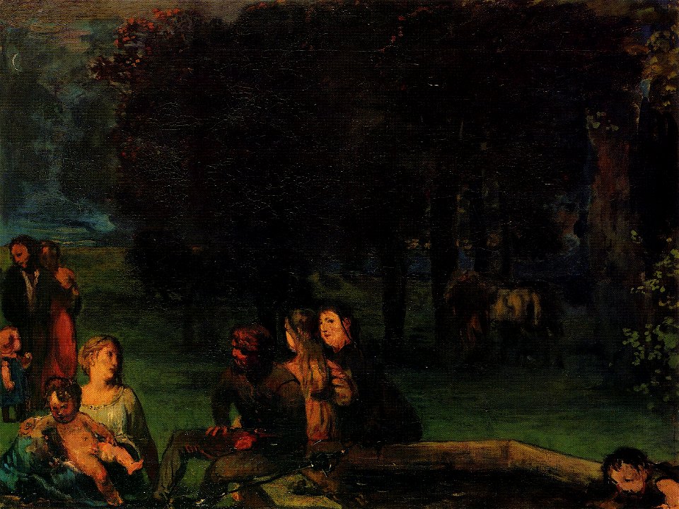 Hans von Marées - Villa Borghese
