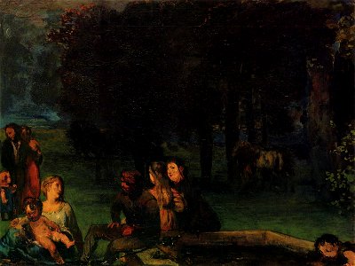 Hans von Marées - Villa Borghese