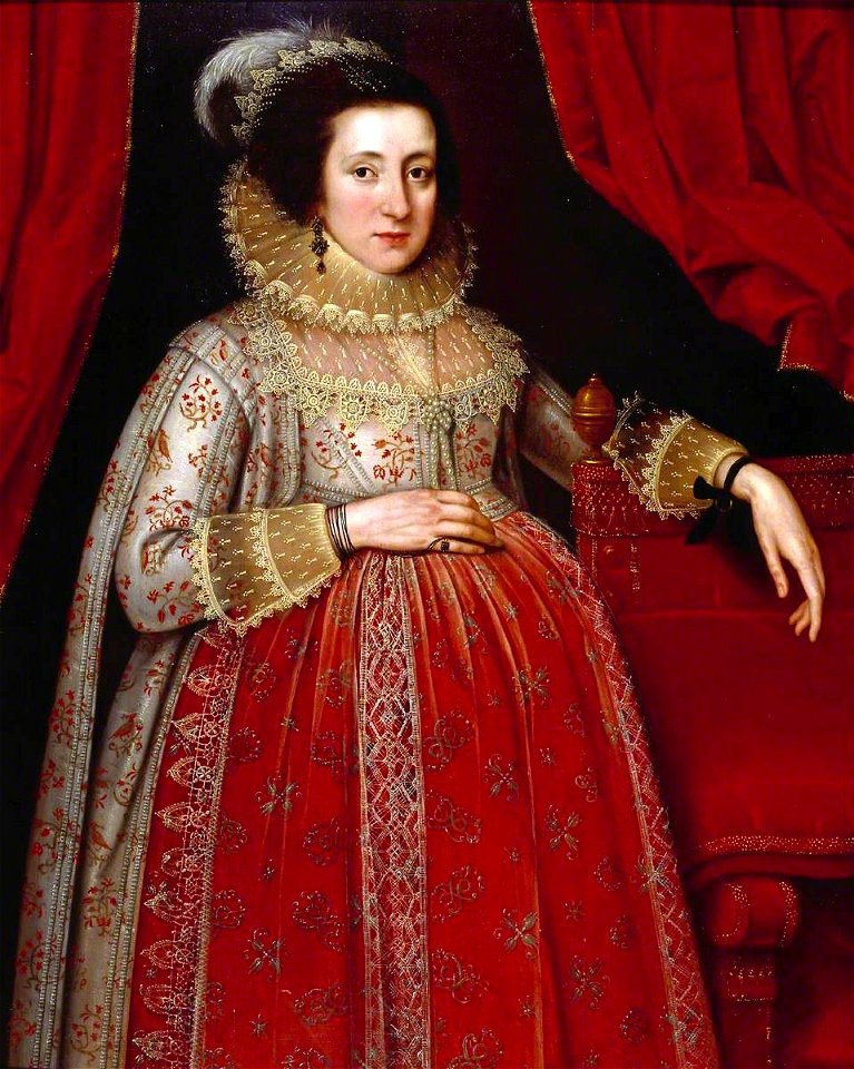 Marcus Gheeraerts the younger (1561-1562-1635-1636) - Portrait of a Woman in Red - T03456 - Tate