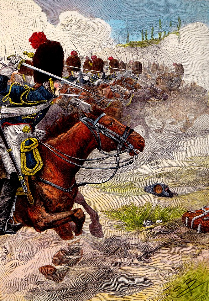 Marengo, 14 juin 1800 - Charge des grenadiers à cheval