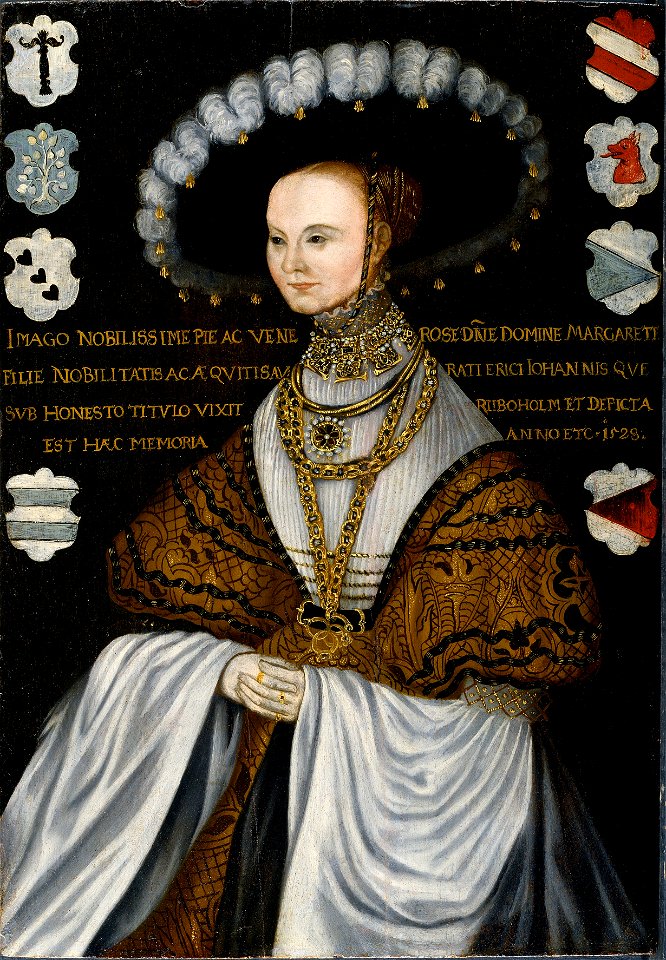 Margareta Eriksdotter Vasa, död 1537 (Mäster Hillebrandt) - Nationalmuseum - 15121