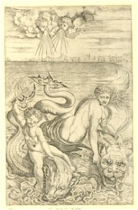 Marco Dente - Venus und Amor auf Delphinen, DG201737114