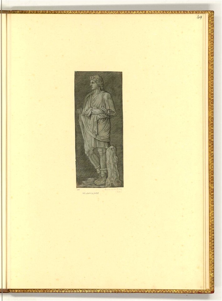 Marco Dente - Antike Statue, ItI2149