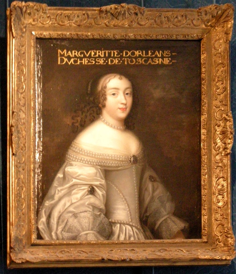 Marguerite Louise d'Orléans, future Grand Duchess of Tuscany from the studio of the Beaubrun brothers