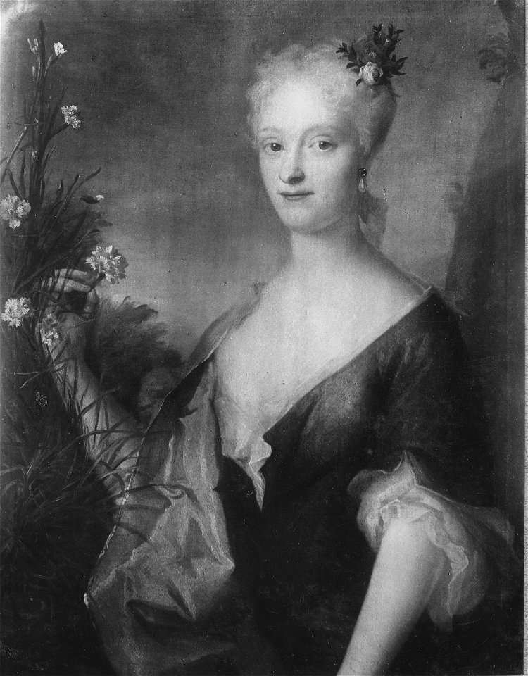 Margareta Charlotta Hårleman, 1696-1747, g. Rabe - Nationalmuseum - 14880