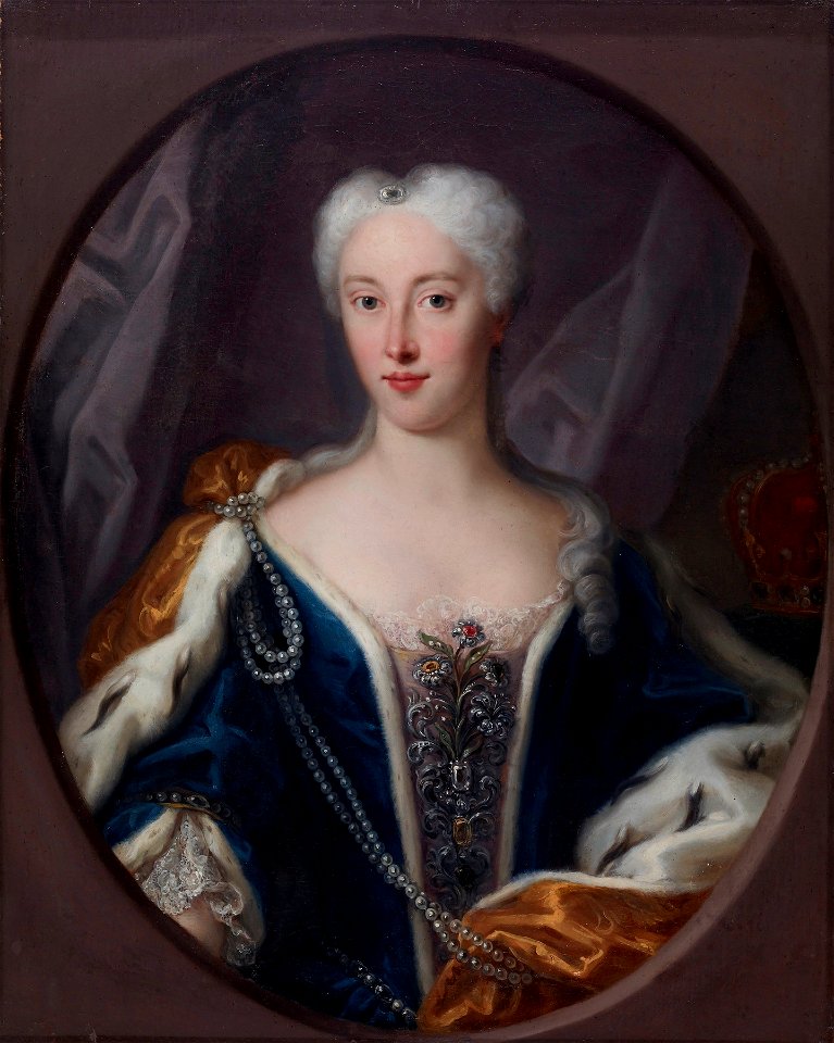 Maria Clementina Sobieska, by Venetian school of the 18th century