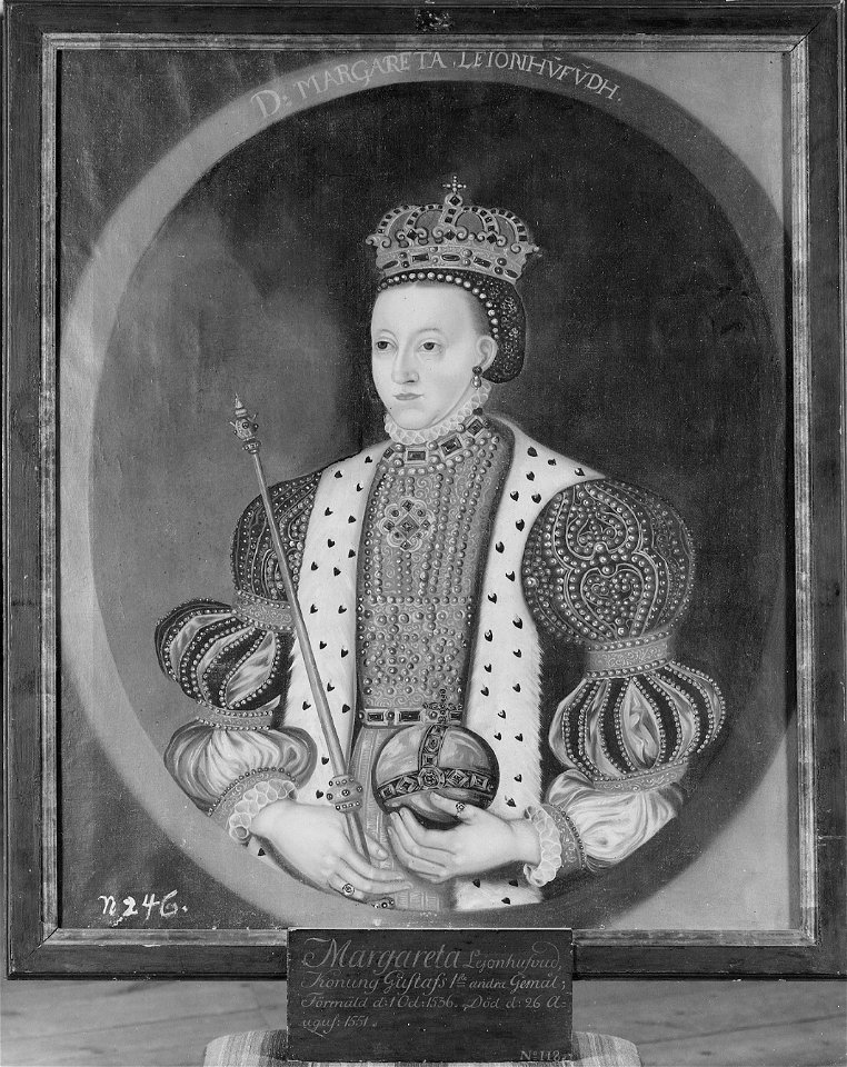 Margareta Leijonhufud, 1516-1541, drottning av Sverige - Nationalmuseum - 14991
