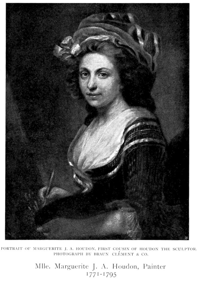 Marguerite J. A. Houdon - Self-portrait