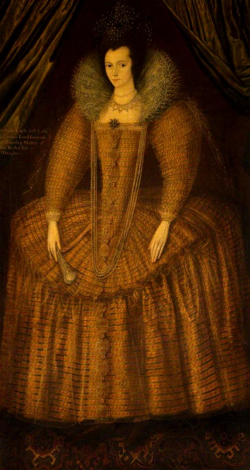 Marcus Gheeraerts the younger (1561-1562-1635-1636) (style of) - Margaret Gerard (1569-1570–1603), Lady Legh - 500454 - National Trust